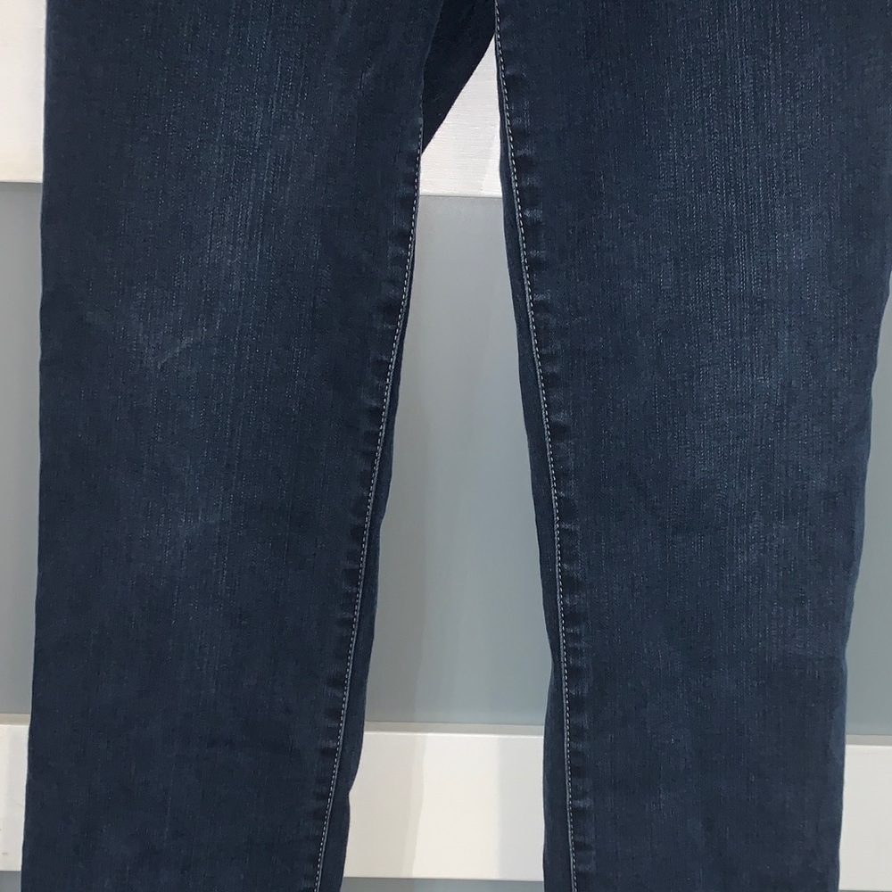 Chico's Dark Blue Straight Leg Jeans - Picture 3 of 6